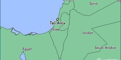 تل آویو در نقشه